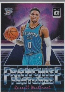 Tarjeta de baloncesto Russell Westbrook Oklahoma City Thunder PURPLE HOLO PRIZM insertada - Imagen 1 de 2