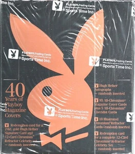 PLAYBOY CHROMIUM CARD BOX EDITION 2 NEW FACTORY SEAL BOX IN ORIGINAL SHRINK WRAP - Picture 1 of 2