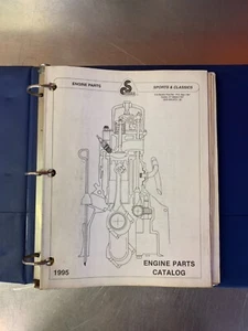 Binder of Assorted “Sports & Classics” Catalogs (Early English Cars)   B82 - Picture 1 of 7