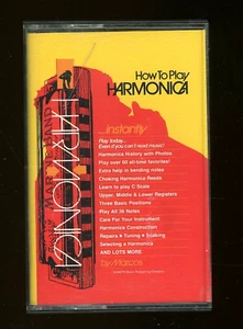 How to Play the Harmonica Instantly Cassette 1985 de Maroos en EE. UU. B2-B4 - Imagen 1 de 6