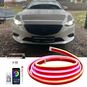 94" Scan Start Up RGB LED White Hood Light Strip For Mazda 2 3 6 CX-3 CX-4 CX-5 - Imagen 1 de 15