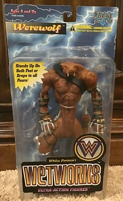Figura de acción McFarlane Toys Wetworks 1995 hombre lobo Foto 1 de 2