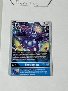 Digimon Thetismon Poco Común Casi Nuevo Versus Caballero Real ¡Envío el mismo día! - Imagen 1 de 1