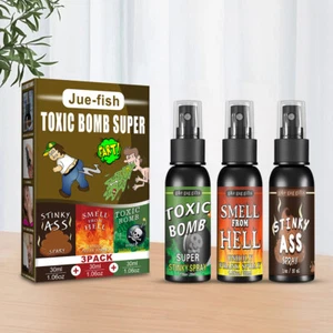 3P Fart Spray 30ml Potent Stink Spray Liquid Assart Spray Funny Gag Stink Spray - Picture 1 of 22