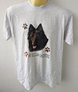 Camiseta de pastor belga Groenendaele S-5XL tallas grandes Plus Size Dog - Imagen 1 de 2