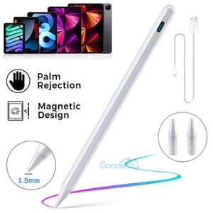 For Apple Pencil 1st 2nd Generation Pen Stylus iPad 6th 7th 8th 9th 10th Gen - Picture 1 of 16