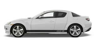 Mazda RX8 Side Stripes Graphics Decals Custom 03 - Picture 1 of 4