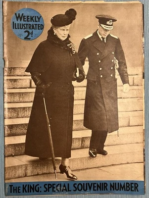 Lot of 11 British Newspapers 1936-37 King Edward VIII & King George VI Royal Fam - Image 1 of 4