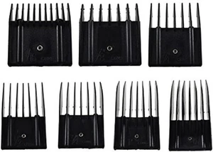 Miaco Universal Clipper Guide Comb Guard Set, 7 Pieces fits Oster Classic 76, A5 - Picture 1 of 5