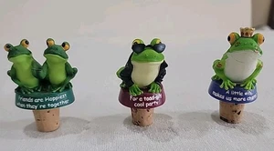 Frog Wine Stoppers Bundle - 3 - Picture 1 of 7