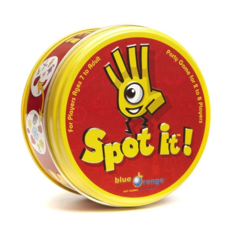 Blue Orange Card Game Spot It (Tin Ed) Box NM - Image 1 of 1