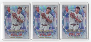 Nolan Gorman 2023 Topps Stars of MLB (RC) #SMLB-23 w/sleeves 3 card lot - Picture 1 of 2