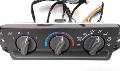 1998 - 2004 雪佛兰 S10 加热器控制开关 GMC Sonoma S15 气候暖通空调 2002 W77 — 第 1/4 张图片