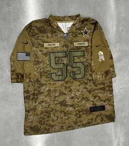 Dallas Cowboys Salute to Service Camo Jersey XXL Nike NFL On Field Military - Picture 1 of 6