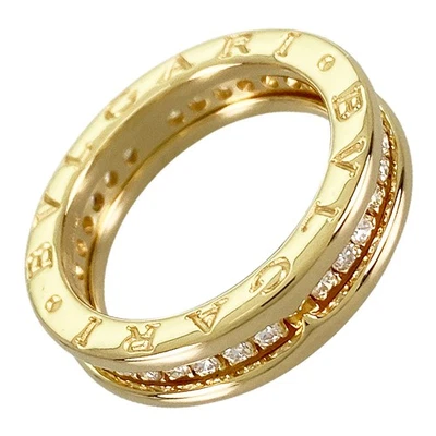 Anillo BVLGARI B.zero1 Diamante Completo Oro Amarillo Diamantes Foto 1 de 4