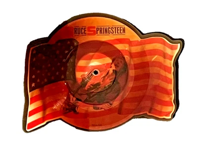 Bruce Springsteen –Born In The U.S.A. / I’m On Fire | Vinyle Shaped Picture Disk - Photo 1/3
