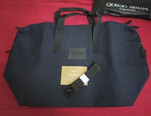 Giorgio Armani Blue Travel Bag Duffle bag - Picture 1 of 8