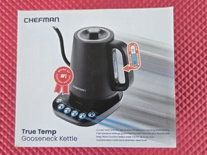 Chefman Electric Kettle 1.8-L+Temperature Controls+Auto-Shut Off+Dispenser Spout - Picture 1 of 6