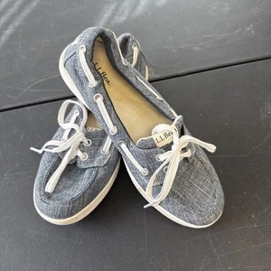 L.L.Bean Women’s 7 Medium Gray Boat Shoes - Picture 1 of 6
