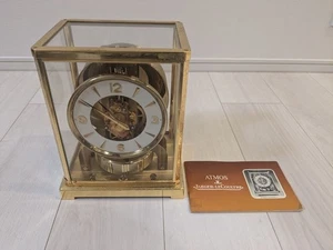 Nice Antique Jaeger-Lecoultre Atmos Table Clock Gold - Picture 1 of 2