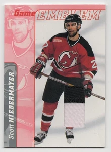 2000 In The Game Be a Player Signature Series Emblem Scott Niedermayer #E-09 - Picture 1 of 2