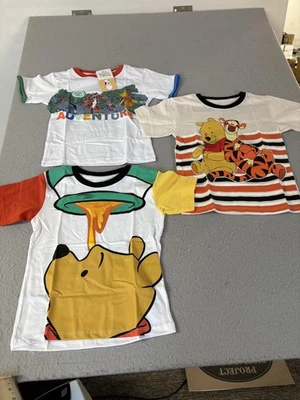 Disney Winnie the Pooh Shirts Toddler Boys 3T Lot of 3 Graphic Tigger Piglet - Image 1 of 4