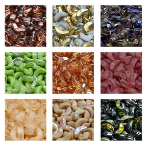 Rutkovsky 111-64025 Angel Wing Pressed Beads Czech Glass 15mm Size 20g Pack - Bild 1 von 17