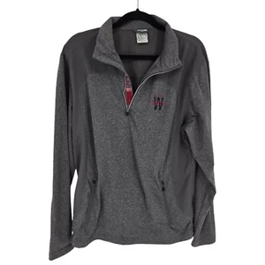 Level wear Medium Gray NHL washington capitals 2015 winter classic quarter zip - Picture 1 of 10