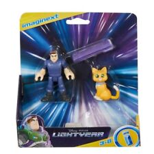 New IMAGINEXT Disney Pixar Buzz Lightyear & Sox The Cat Movie Figures