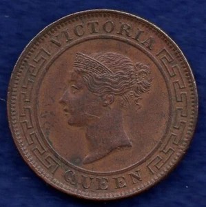 Ceylon 1870 Cent, Better Grade (Ref. f0410) - Picture 1 of 2