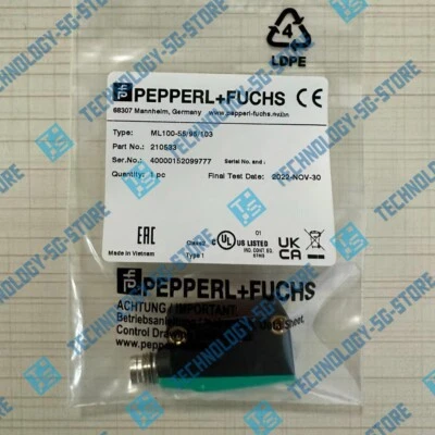 New Pepperl+Fuchs ML100-55/95/103 1pcs Photoelectric Switch - Image 1 of 3