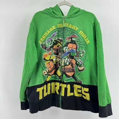 Nickelodeon Boys L (10-12) 2014 Teenage Mutant Ninja Turtle Hoodie SEE PICS - Image 1 of 4