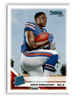 2019- Donruss RR-#328-Devin Singletary RC-Buffalo Bills - Image 1 of 2