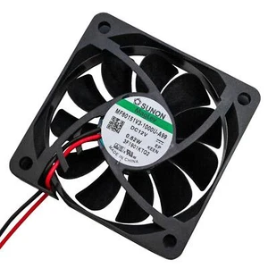 Lüfter 12V DC 0,58W 60x60x15mm 29,9m³/h 3000U/Min 29,9m³/h Sunon MF60151V31000UA - Bild 1 von 4