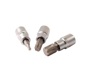 3/8" Dr 48mmL Star Torx Socket Bit Individual Size Bits: T20-25-27-30-40--T60 - Picture 1 of 3