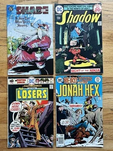 Vintage DC Comics 1992-1977 Shadow Fighting Forces Jonah Hex Shade Lot Of 4 - Picture 1 of 6