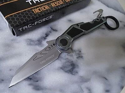 Tac-Force Assisted Open Pocket Hook Wharncliffe Karambit Folder Knife 1041GY New