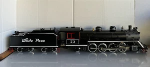 LGB Aster 21832 - White Pass Mikado Steam Locomotive w/ sound & MTS & case | LN - Picture 1 of 19