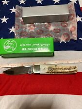 
				Hen & Rooster stag handle jack knife/ pocket knife
			