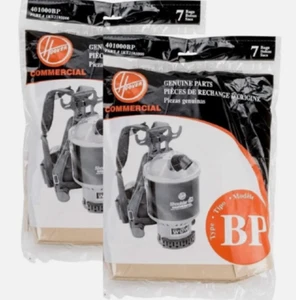 14pk Genuine Hoover C2401 Backpack Vacuum Paper Bags Part 401000BP - Picture 1 of 1