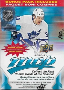 2020-2021 Upper Deck MVP NHL Hockey Cards (You Pick) - Picture 1 of 17
