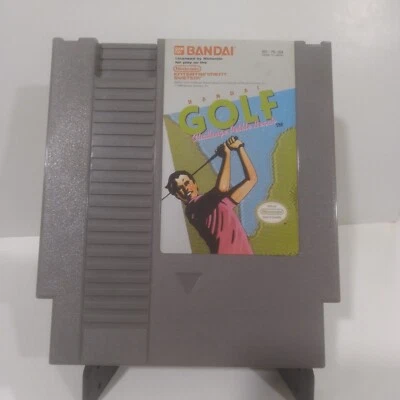 NES Bandai Golf Challenge  Pebble Beach  Cartridge - Image 1 of 4