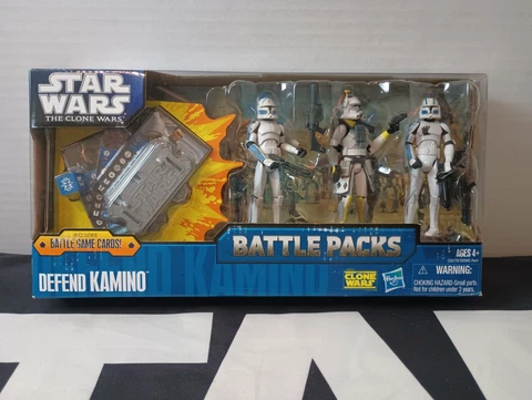 Defend Kamino Battle Packs STAR WARS The Clone Wars TCW MIB New Cover