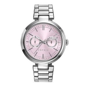 Esprit ES109512002 Horloge Ames Street Ladies Watch, Rose Pink Dial, Silver - Picture 1 of 3