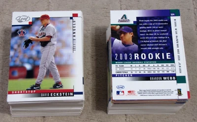 2003 Leaf Baseball (Pick Choose Complete) - Image 1 of 2