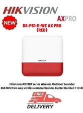 Hikvision DS-PS1-E-WE Ecoscandaglio wireless 868 MHz a due vie AX PRO ROSSO...