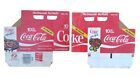 2 x COCA-COLA / COKE avec bouteille de soda hot-dogs six pack support en carton / carton