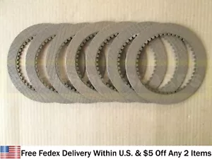 JCB PARTS - TRANSMISSION FRICTION PLATE, PACK OF 7 PCS (PART NO. 445/30011) - Picture 1 of 9