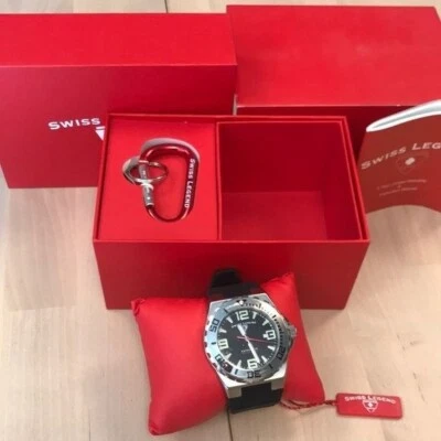 Reloj Hombre Swiss Legend SL 10008-01 NOS Caja Original Foto 1 de 4