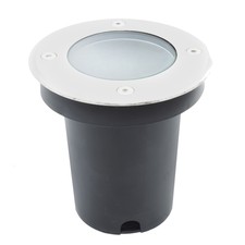 Faretto calpestabile tondo LED attacco GU10 segnapassi luce giardino viale IP65